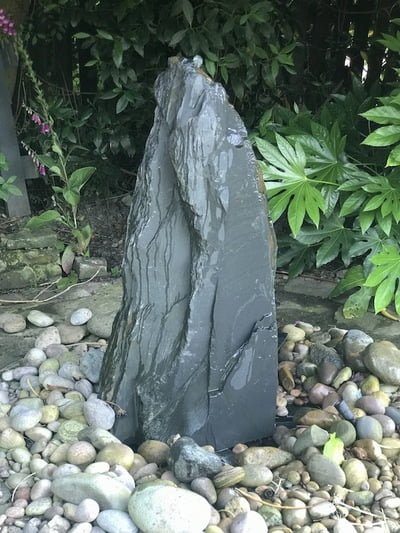 Slate Monolith SM59 | Welsh Slate Water Features