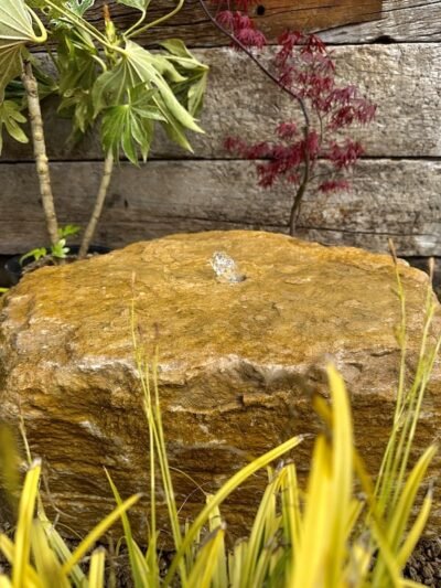 Stone Boulder SB70 water feature | Welsh Slate Water Features