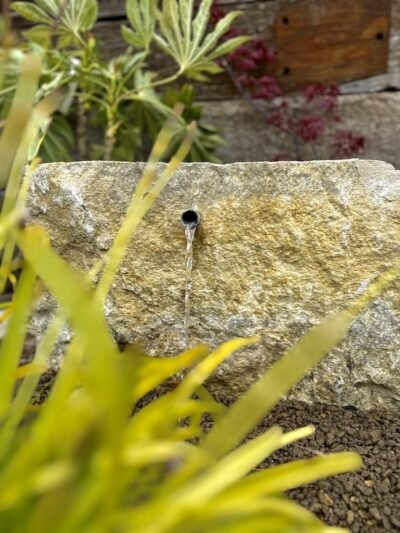 Stone Boulder SB71 water feature | Welsh Slate Water Features