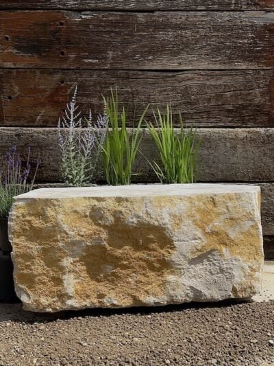 Sawn Top Boulder PSB11 | Welsh Slate Water Features