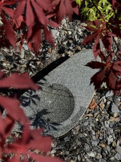 Stone Bird Bath SBB14 | Welsh Slate Water Features