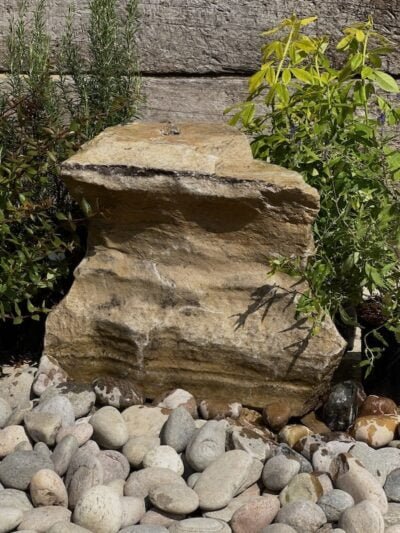 Stone Boulder SB92 Water Feature | Welsh Slate Water Features