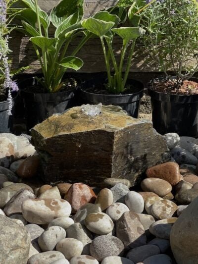 Slate Boulder SB113 Water Feature | Welsh Slate Water Features