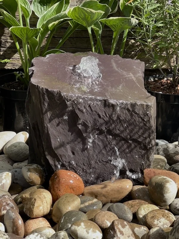 Slate Boulder SB114 Water Feature | Welsh Slate Water Features