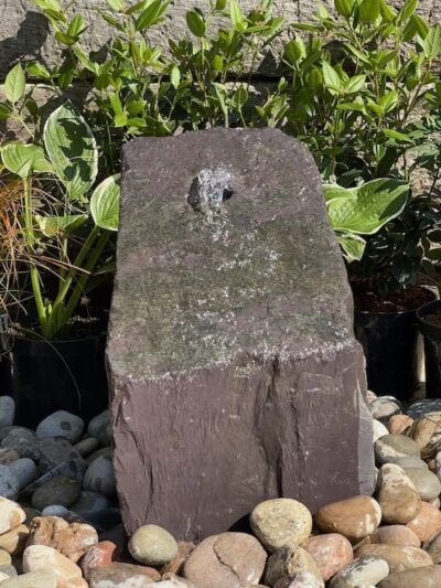 Slate Boulder SB119 Water Feature | Welsh Slate Water Features