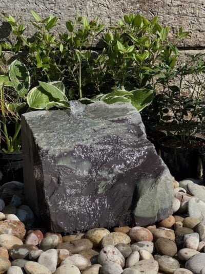 Slate Boulder SB120 Water Feature | Welsh Slate Water Features