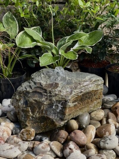 Slate Boulder SB122 Water Feature | Welsh Slate Water Features