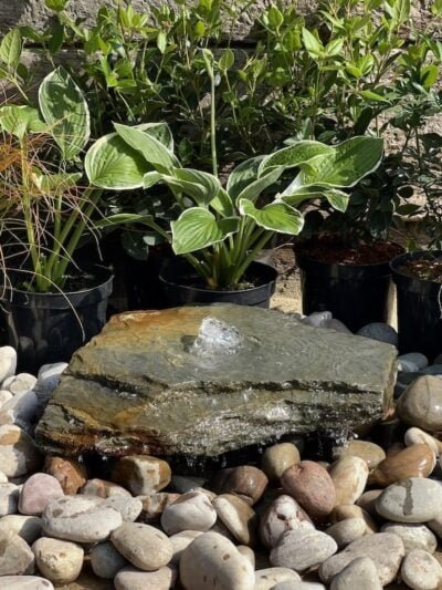 Slate Boulder SB123 Water Feature | Welsh Slate Water Features