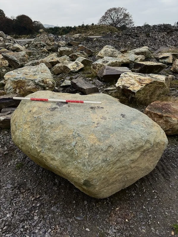 Glacial Boulder SB152 | Welsh Slate Water Features 01