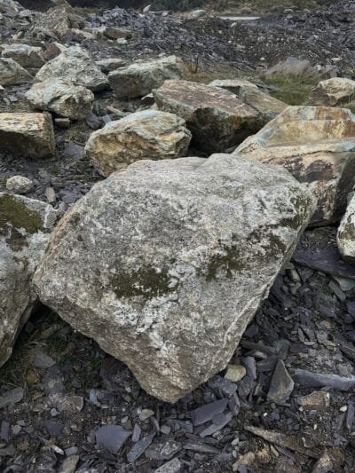 Quartz Boulder SB154 | Welsh Slate Water Features 01